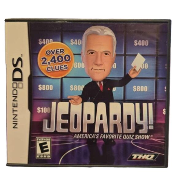 Jeopardy! America’s Favorite Quiz Show Nintendo DS  (CIB w/ Manual) Tested - Picture 1 of 5